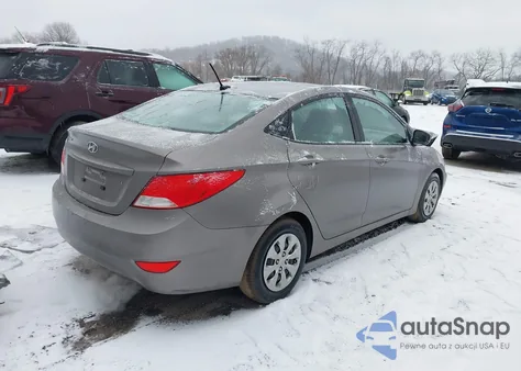 2017 Hyundai Accent Se from USA, damaged, VIN KMHCT4AE4HU358448